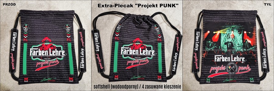 extra plecak Projekt PUNK